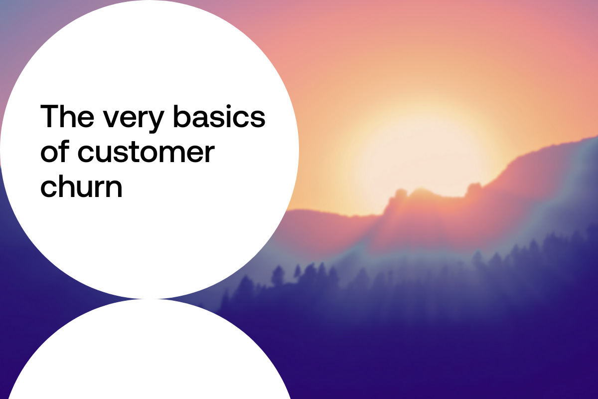What is customer churn, and what does it mean for businesses?