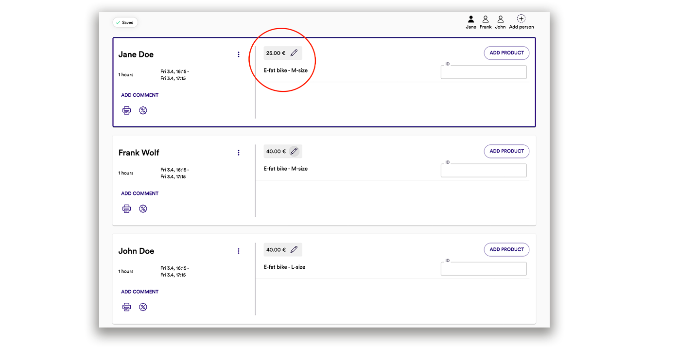 personalized shopper-specific discounts