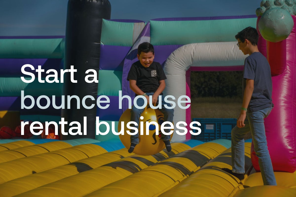 How to start a bounce house rental business