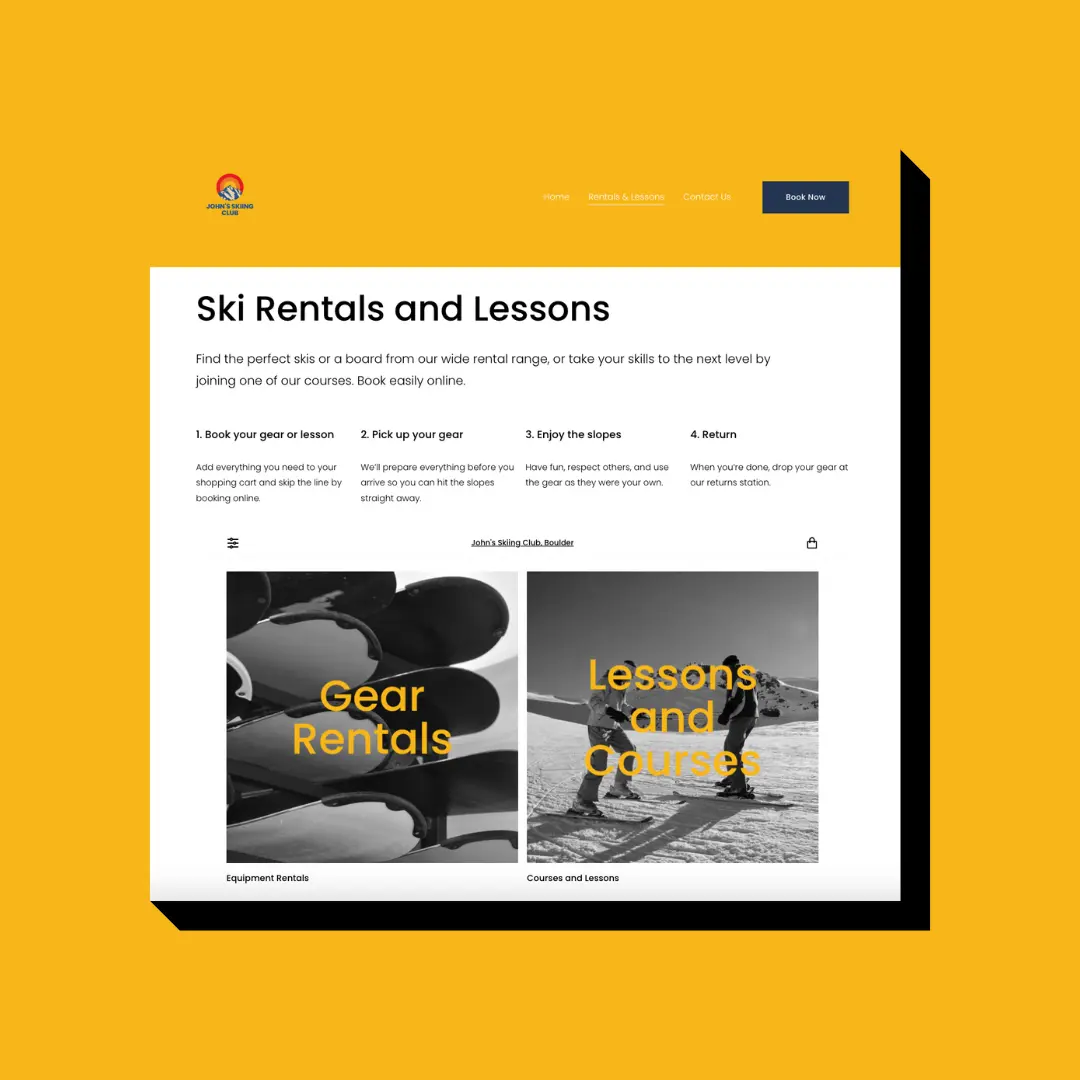 online-booking-page