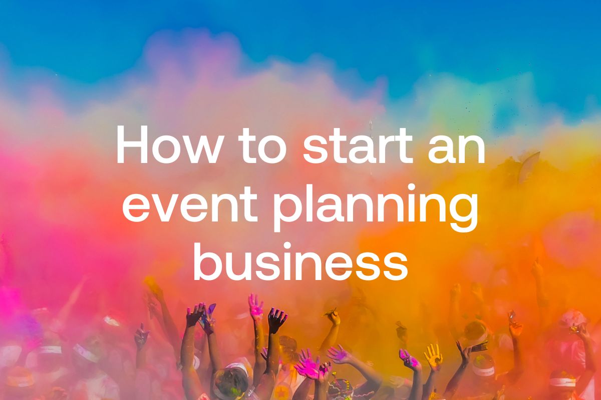 How to start an event planning business