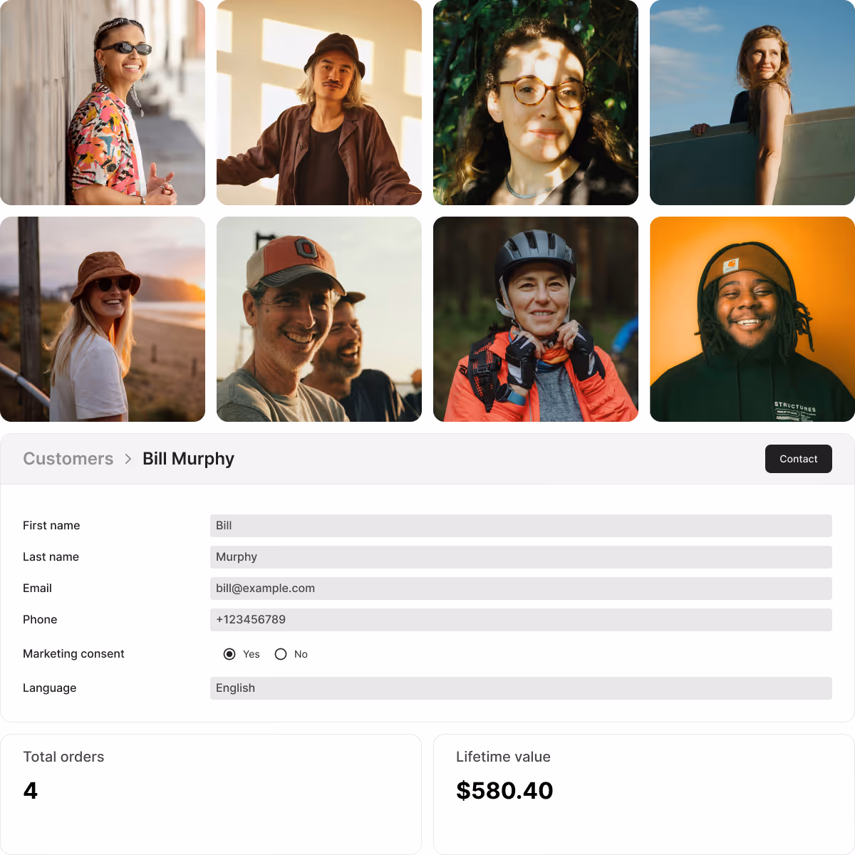 Customer profiles in TWICE