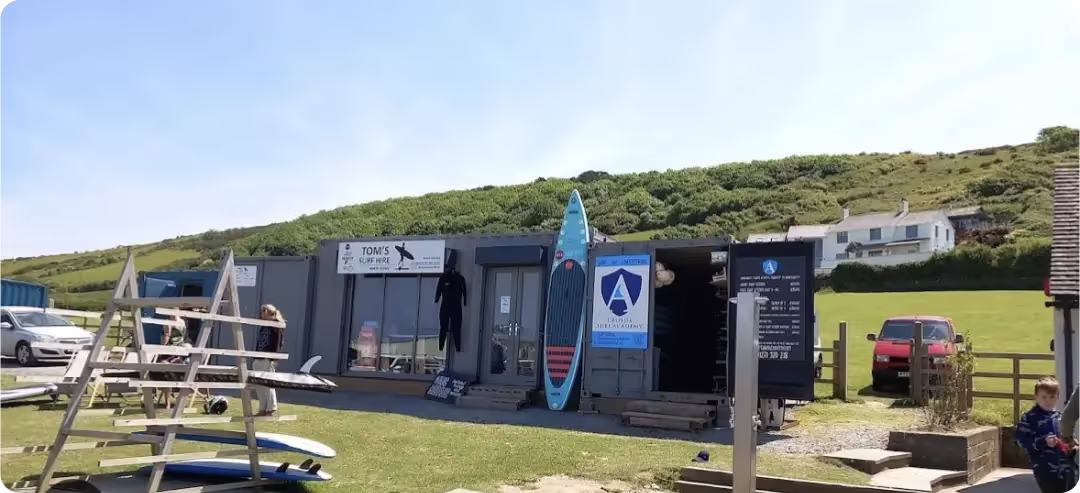 Riding the waves with TWICE: Tom's Surf Hire