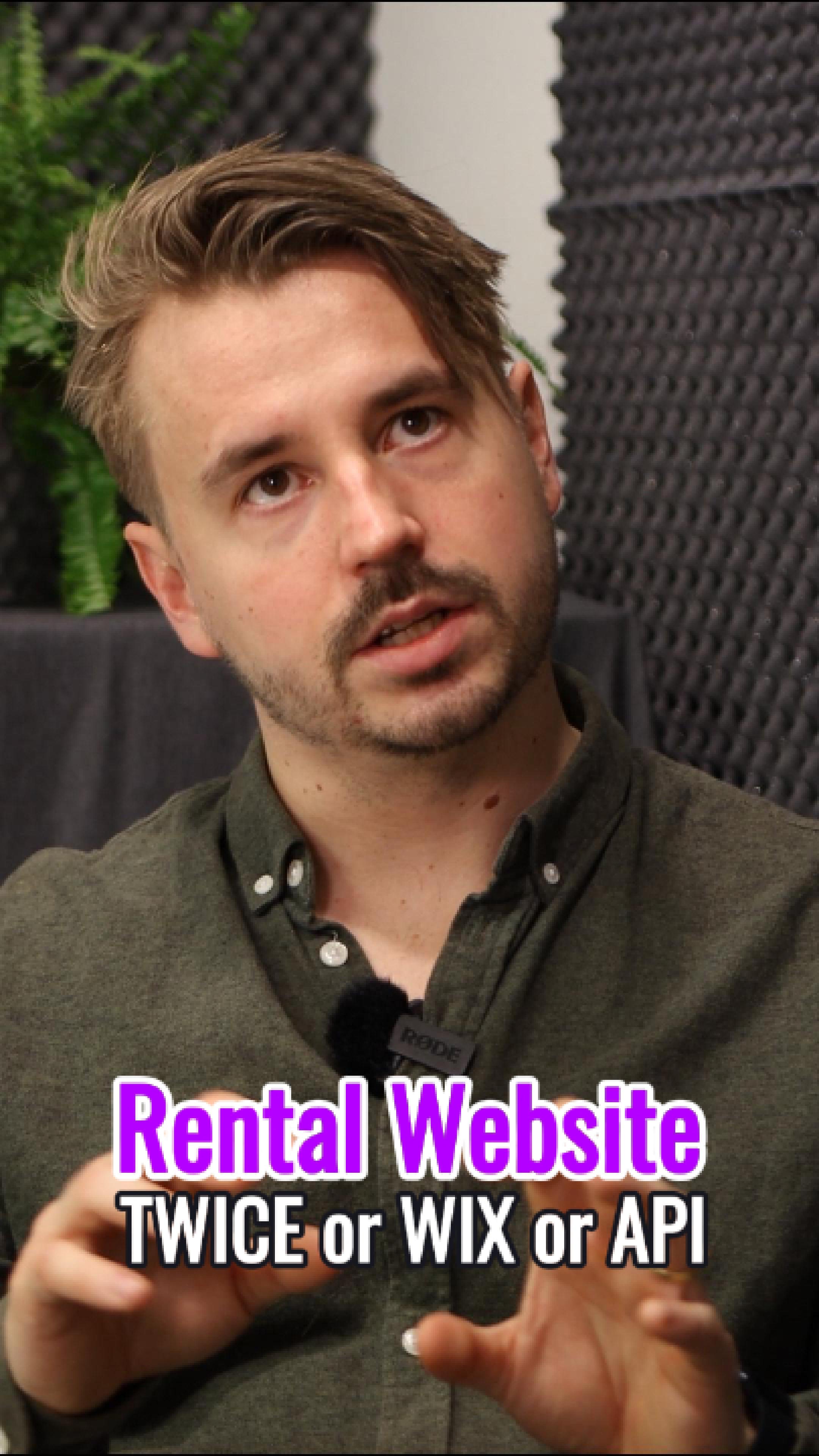 Online Rental Store to Accept Online Bookings - TWICE, WIX, or API