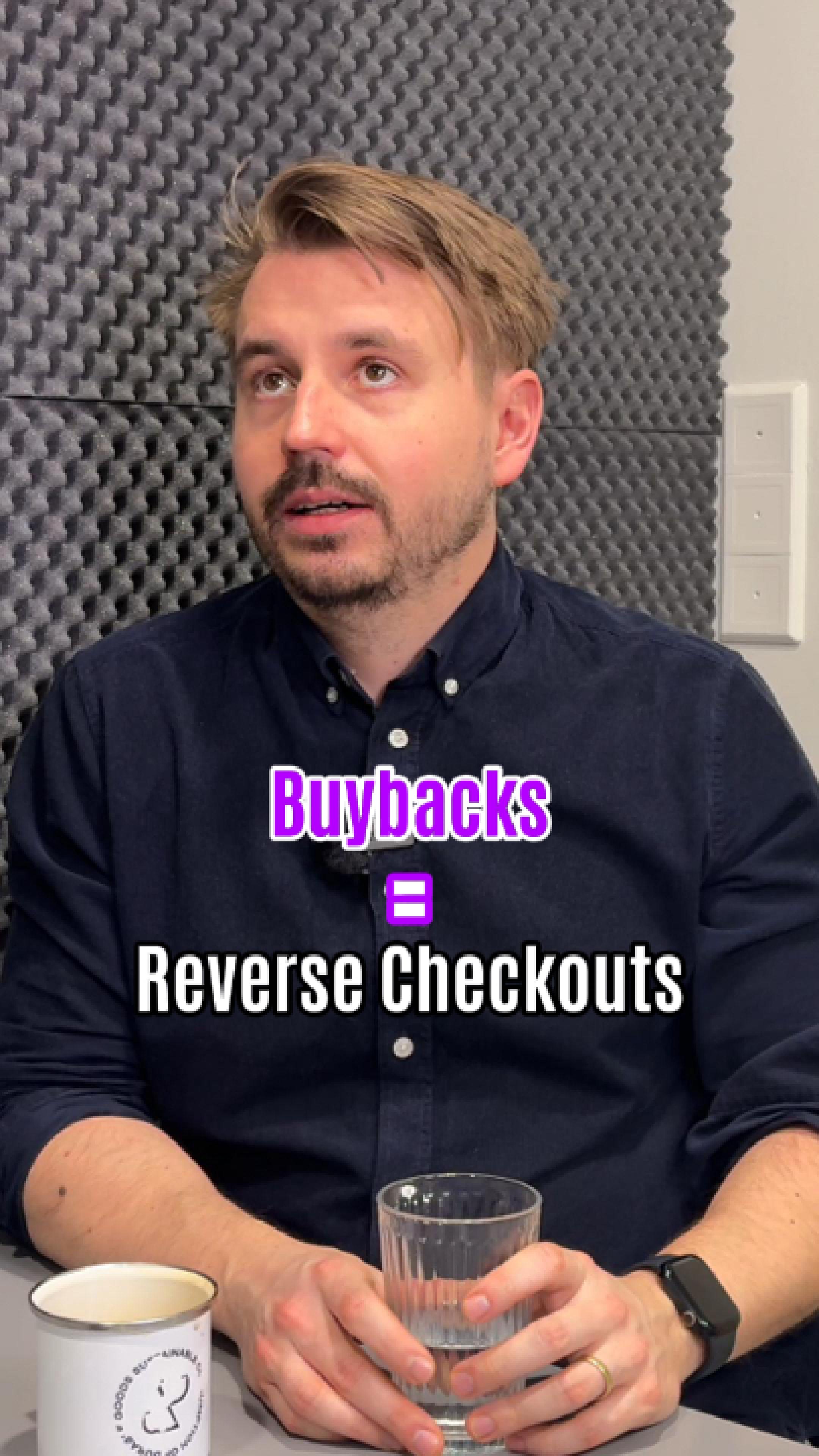 Buybacks Require Reverse Checkout - Which Is Complex
