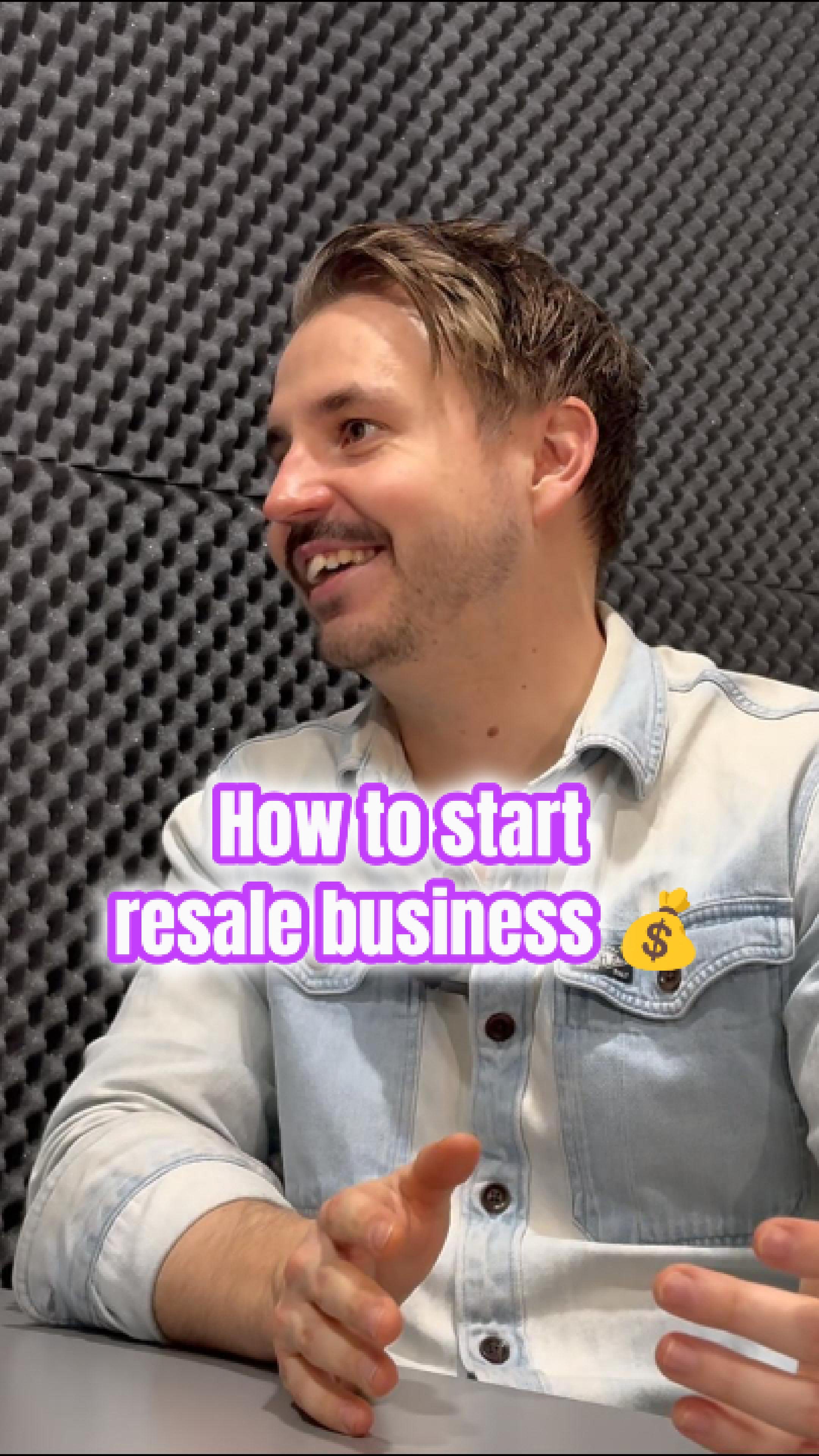 How to Start a Resale Business