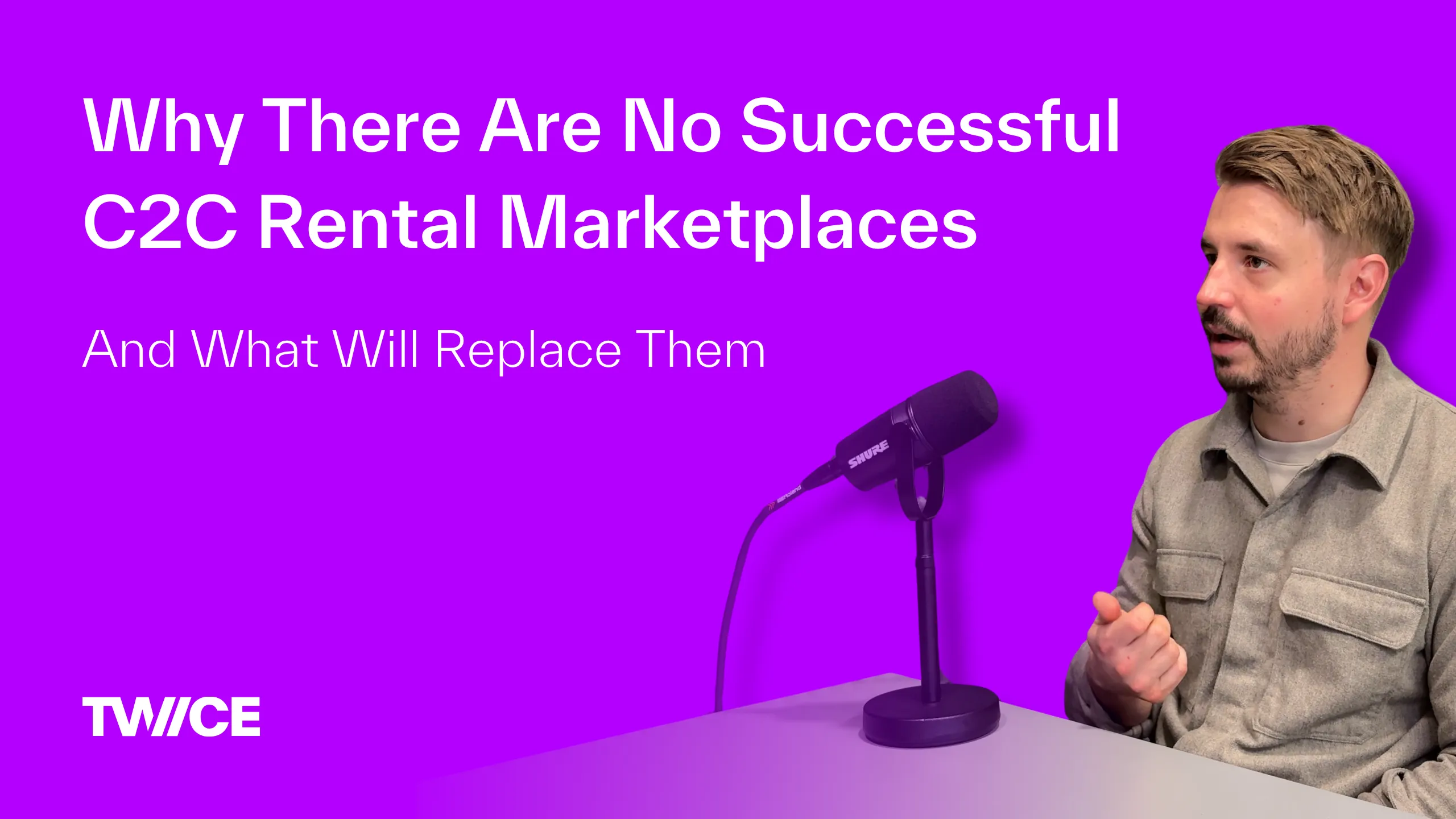 Why There Are No Successful C2C Rental Marketplaces (and What Will Replace Them)