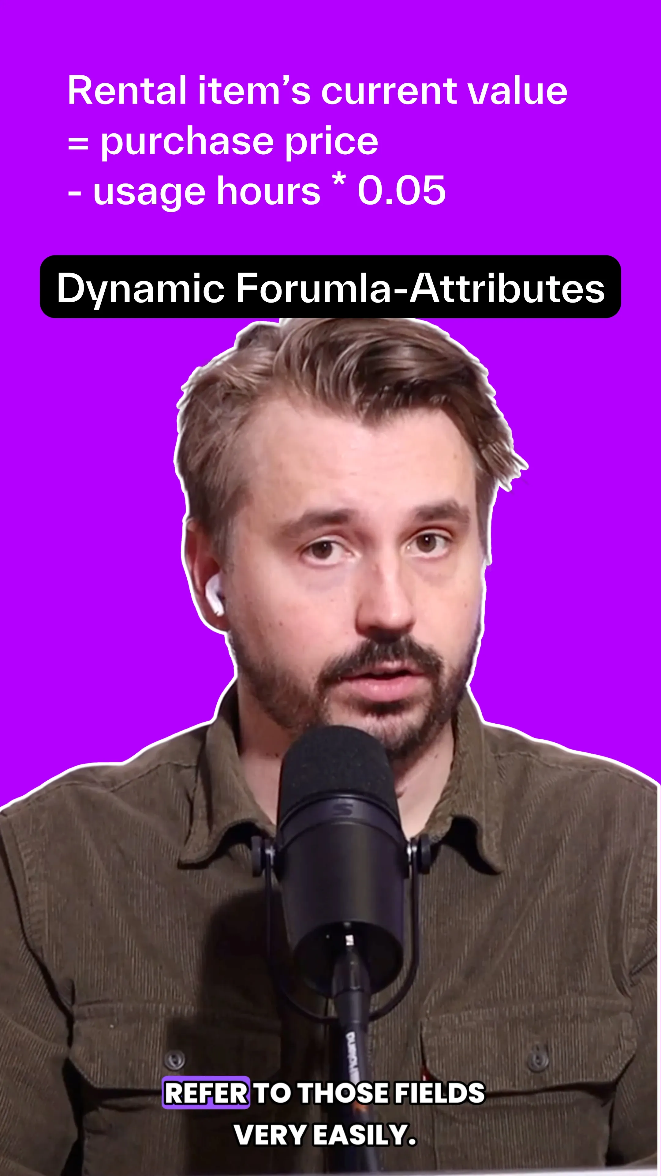 Dynamic Asset Attributes with Formulas: Calculate Custom Residual Value
