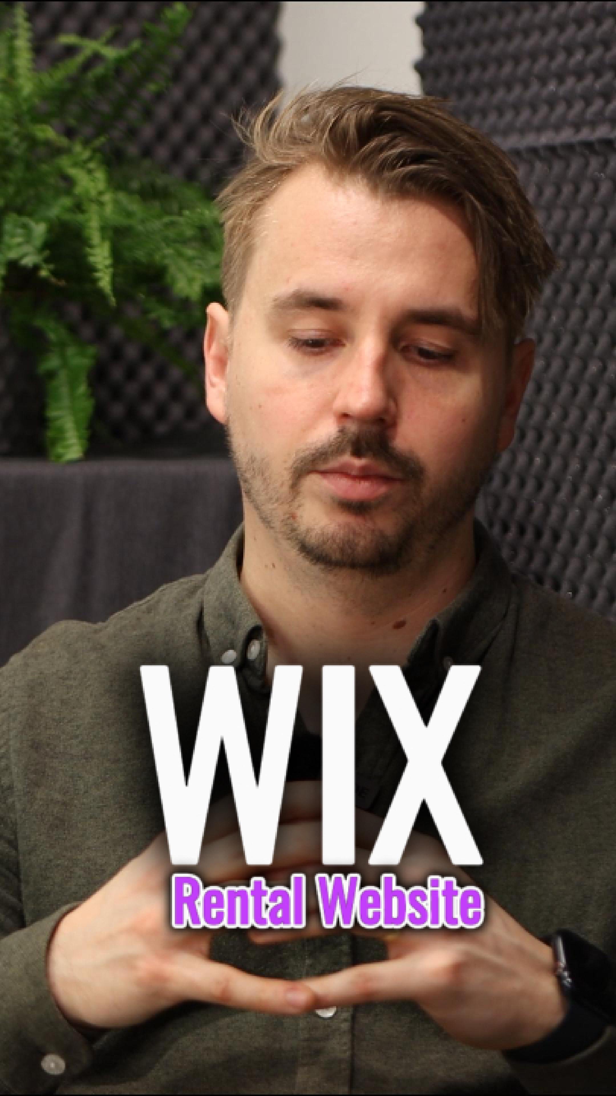 Wix Rental Website