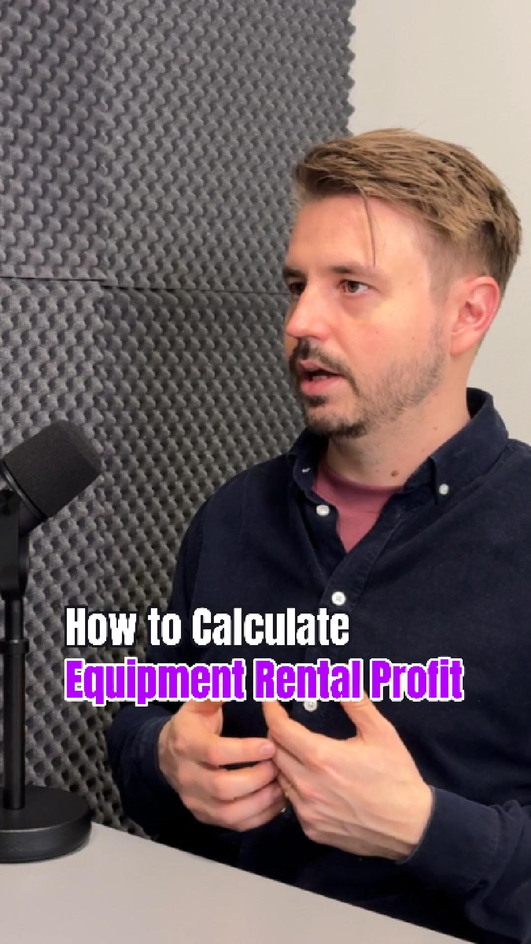 How to Model Unit-Level Profitability in Equipment Rentals