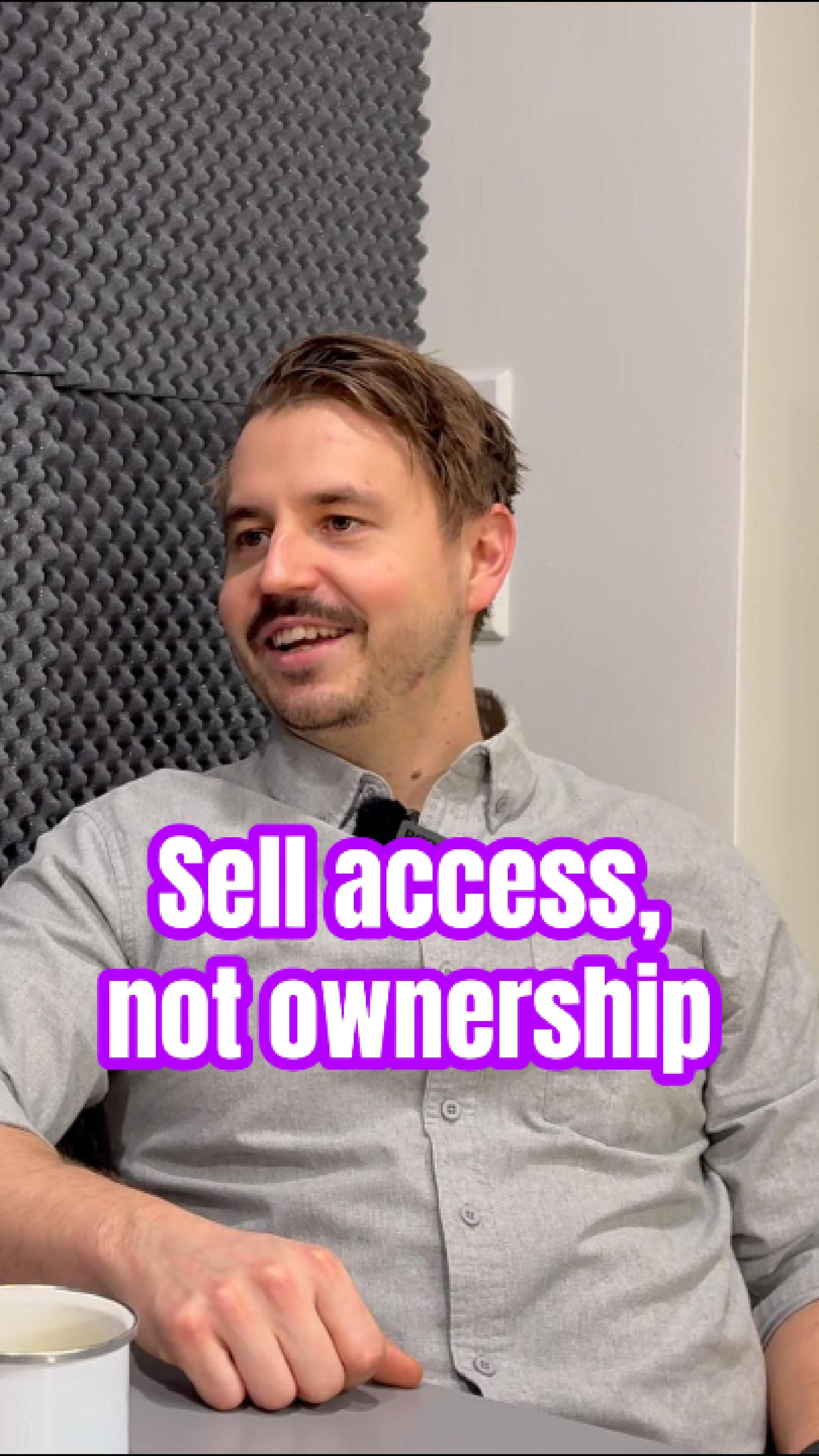 PaaS - Sell Access, Not Ownership
