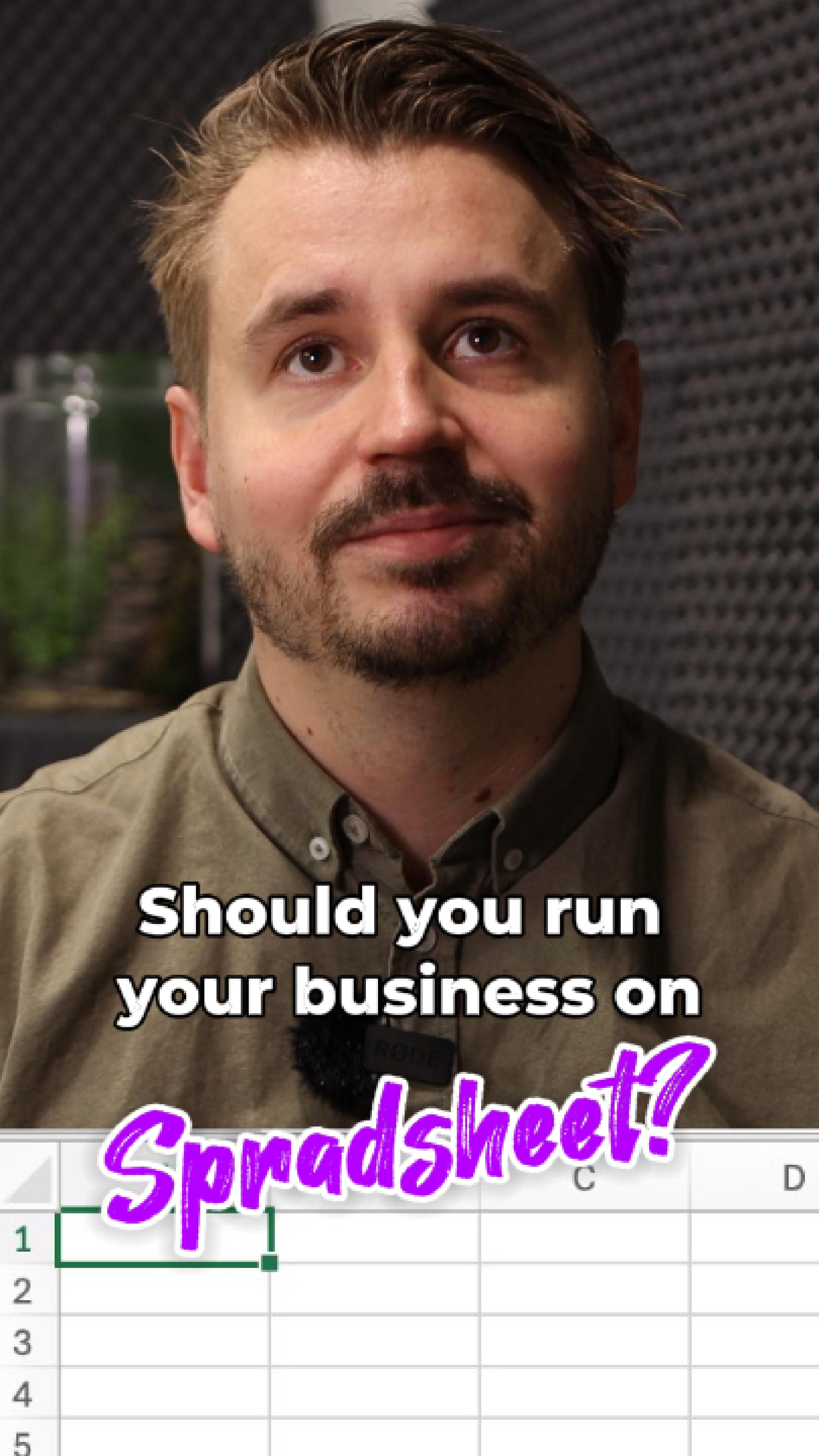 Stop Using Spreadsheets to Run Your Business