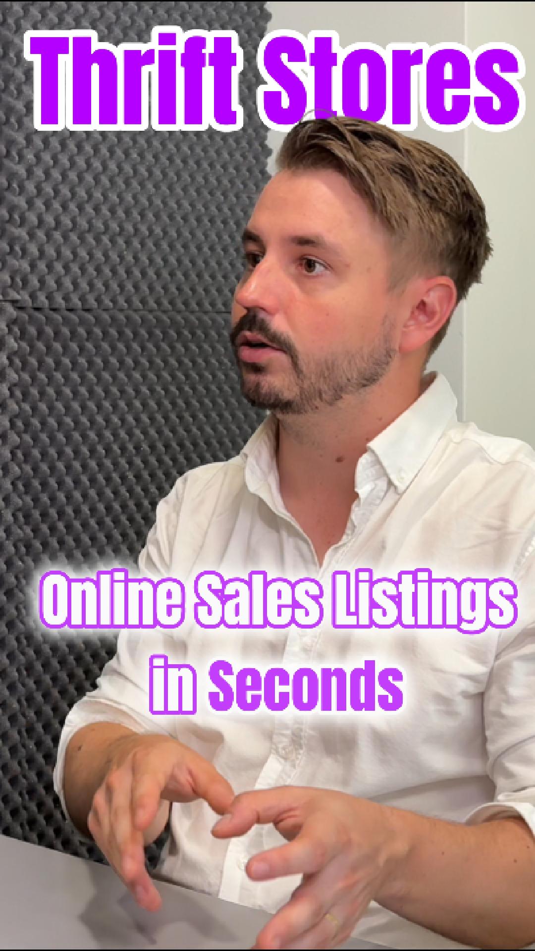 AI Resale Listings from a Photo: Productize Returns at Thrift-Store Prices
