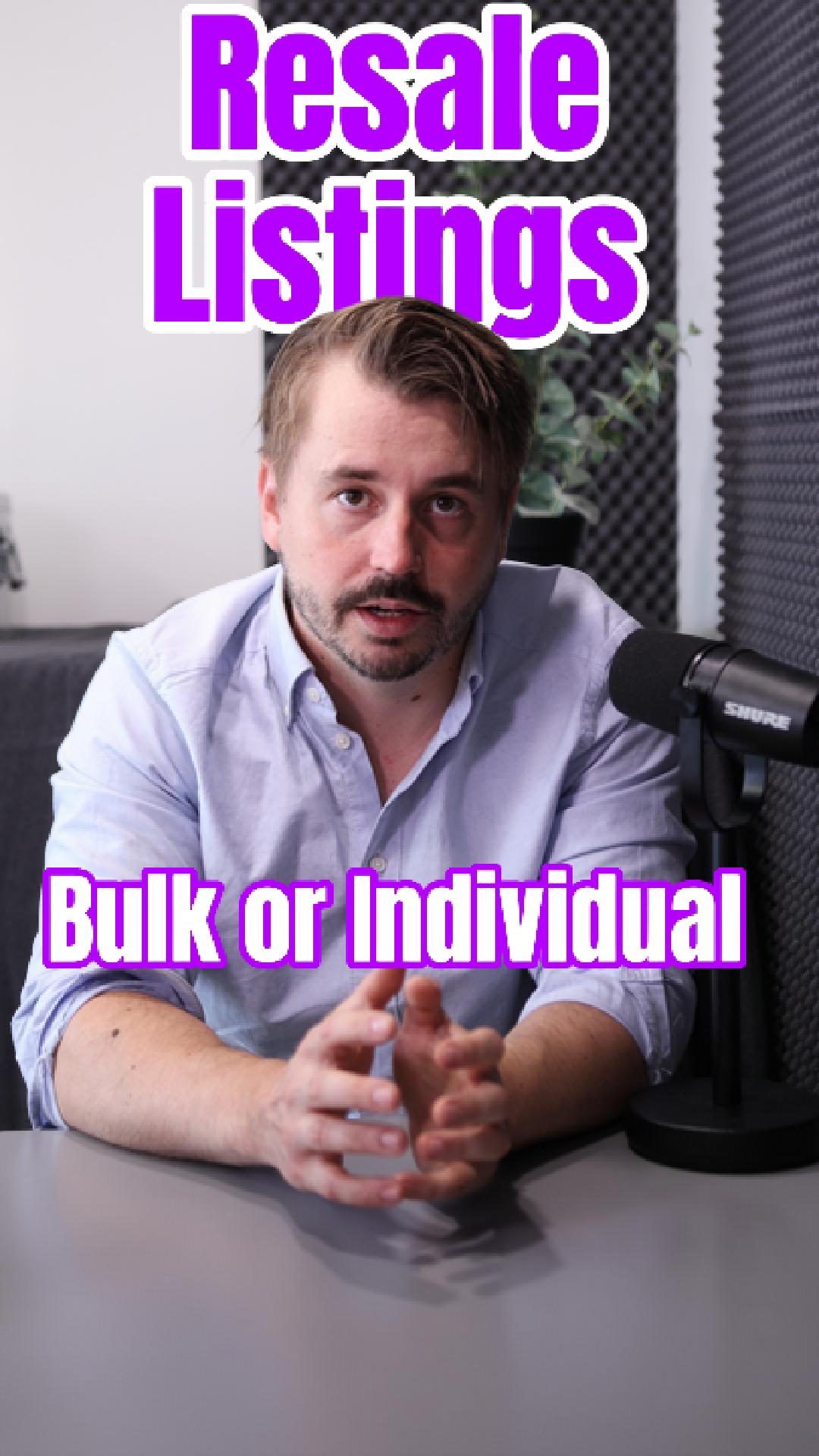 Individual vs Bulk Listings: How to Choose for Resale and Rental | TWICE Commerce